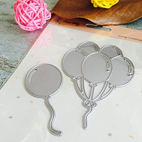 Luftballons Stanzformen für Kartenherstellung, Stanzschablonen für DIY, Scrapbooking, Fotoalbum, dekorative Prägepapier-Stanzformen für Kartenherstellung, Vorlage Luftballons Stanzformen für Kartenherstellung, Stanzschablonen für DIY, Scrapbooking, Fotoalbum, dekorative Prägepapier-Stanzformen für Kartenherstellung, Vorlage von Gowxs