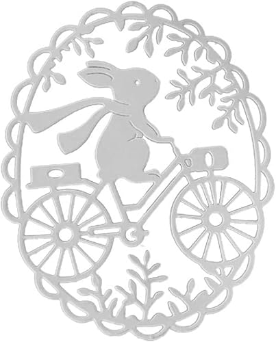 Stanzschablonen mit Haseneiern für Kartenherstellung, Osterhasen-Stanzformen, Schablonen für DIY, Scrapbooking, Fotoalbum, dekorative Prägepapier-Stanzformen für Kartenherstellung, Vorlage Stanzschablonen mit Haseneiern für Kartenherstellung, Osterhasen-Stanzformen, Schablonen für DIY, Scrapbooking, Fotoalbum, dekorative Prägepapier-Stanzformen für Kartenherstellung, Vorlage von Gowxs