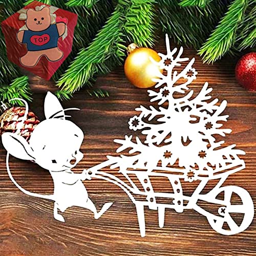 Cartoon-Maus-Stanzformen für Kartenherstellung, Cartoon-Maus, Stanzschablonen für Bastelarbeiten, Scrapbooking, Fotoalbum, dekorative Prägepapier-Stanzformen für Kartenherstellung Cartoon-Maus-Stanzformen für Kartenherstellung, Cartoon-Maus, Stanzschablonen für Bastelarbeiten, Scrapbooking, Fotoalbum, dekorative Prägepapier-Stanzformen für Kartenherstellung von Gowxs