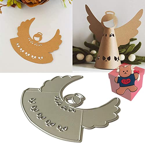 Engel-Stanzformen für Kartenherstellung, Engel-Stanzschablonen für Bastelarbeiten, Scrapbooking, Fotoalbum, dekorative Prägepapier-Stanzformen für Kartengestaltung, vorgestanzt Engel-Stanzformen für Kartenherstellung, Engel-Stanzschablonen für Bastelarbeiten, Scrapbooking, Fotoalbum, dekorative Prägepapier-Stanzformen für Kartengestaltung, vorgestanzt von Gowxs