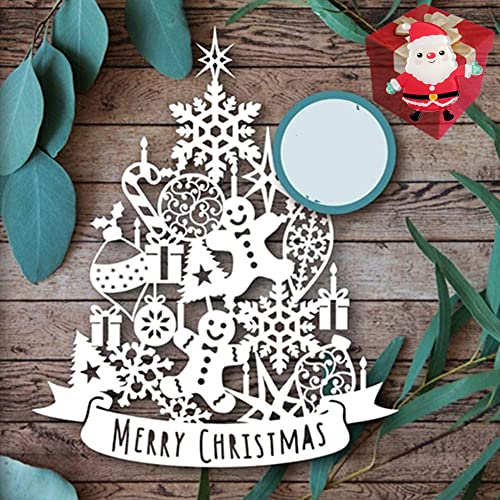 Frohe Weihnachten Stanzformen für Kartenherstellung, Frohe Weihnachten, Stanzschablonen für DIY, Scrapbooking, Fotoalbum, dekorative Prägepapier-Stanzformen für Kartenherstellung, vorgestanzt Frohe Weihnachten Stanzformen für Kartenherstellung, Frohe Weihnachten, Stanzschablonen für DIY, Scrapbooking, Fotoalbum, dekorative Prägepapier-Stanzformen für Kartenherstellung, vorgestanzt von Gowxs