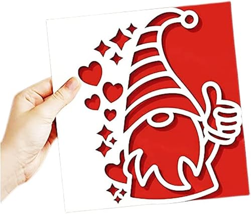 Gowxs Herz, Sterne, Zwerg-Stanzschablonen für Kartengestaltung, Stanzformen, Schablonen zum Basteln, Scrapbooking, Fotoalbum, dekorative Prägepapier-Stanzformen für Kartengestaltung, Vorlagen Gowxs Herz, Sterne, Zwerg-Stanzschablonen für Kartengestaltung, Stanzformen, Schablonen zum Basteln, Scrapbooking, Fotoalbum, dekorative Prägepapier-Stanzformen für Kartengestaltung, Vorlagen von Gowxs