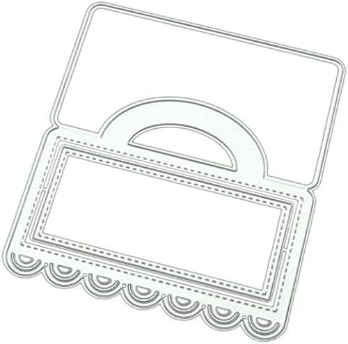 Verpackungskarten-Stanzformen für Kartenherstellung, Stanzformen, Stanzschablonen für DIY, Scrapbooking, Fotoalbum, dekorative Prägepapier-Stanzformen von Gowxs