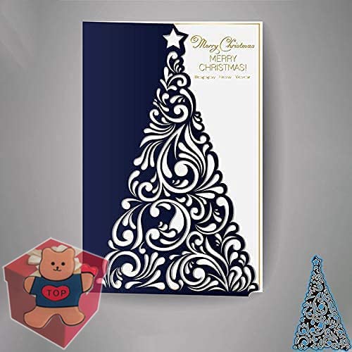 Weihnachtsbaum-Stanzformen für Kartenherstellung, Weihnachtsbaum-Stanzformen, Schablonen für DIY, Scrapbooking, Fotoalbum, dekorative Prägepapier-Stanzformen für Kartenherstellung Weihnachtsbaum-Stanzformen für Kartenherstellung, Weihnachtsbaum-Stanzformen, Schablonen für DIY, Scrapbooking, Fotoalbum, dekorative Prägepapier-Stanzformen für Kartenherstellung von Gowxs