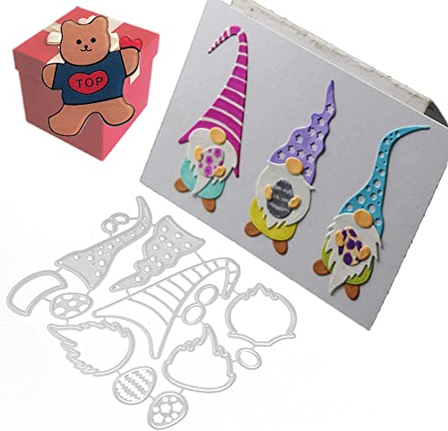 Weihnachtswichtel-Stanzformen für Kartenherstellung, Weihnachtswichtel, Stanzschablonen für Bastelarbeiten, Scrapbooking, Fotoalbum, dekorative Prägepapier-Stanzformen für Kartengestaltung Weihnachtswichtel-Stanzformen für Kartenherstellung, Weihnachtswichtel, Stanzschablonen für Bastelarbeiten, Scrapbooking, Fotoalbum, dekorative Prägepapier-Stanzformen für Kartengestaltung von Gowxs