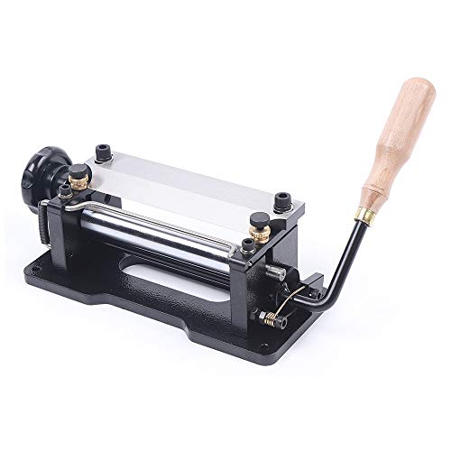 Manuelle Lederschälmaschine Kantenschäler Einstellbarer Dicke 2-6mm Maximale Durchforstungsbreite 7CM Schälmaschine Lederspalter Manuelle Lederschälmaschine Kantenschäler Einstellbarer Dicke 2-6mm Maximale Durchforstungsbreite 7CM Schälmaschine Lederspalter von Gqouur