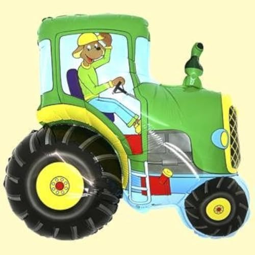31 Zoll Grüner Traktor Hat Folie Ballon CS102 Gestaltet 31 Zoll Grüner Traktor Hat Folie Ballon CS102 Gestaltet von Grabo