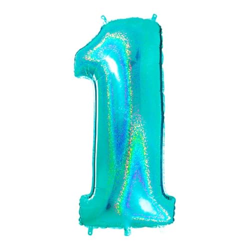 Grabo 171TI-P Nummer 1 Superloon Einzelpack, Länge 101 cm, Farbe-Tiffany, One Size (Türkis, 1) von Grabo