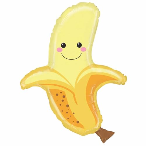 Grabo ABC Shape Folienballon Banana 30"/70cm von Grabo