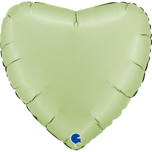 Grabo ABC22 Uni Herz 56 cm ø | Satin Olivgrün von Grabo