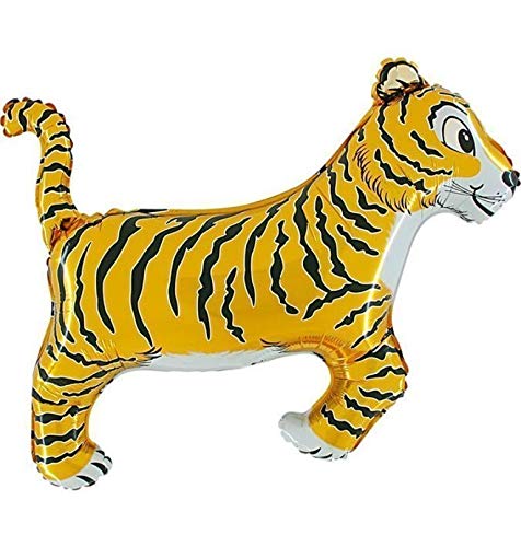 Grabo XL Folienballon Tiger 100x60cm Versand ungefüllt Grabo XL Folienballon Tiger 100x60cm Versand ungefüllt von Grabo