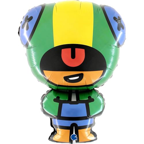 Palloncino Leon Brawl Stars Supershape 32in-81cm. 1Pz von Grabo