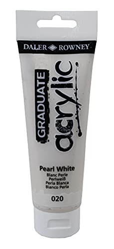 GRADUATE Acryl, 120 ml, perlweiß. von Graduate