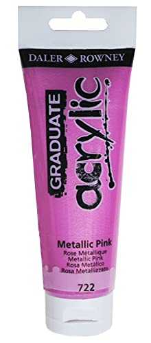 GRADUATE Acryl, 120 ml, metallisches Pink von Graduate