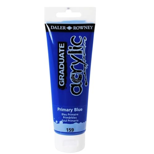 Graduate Acryl, 120 ml, Primärblau von Graduate