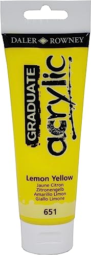 Graduate Acryl, 120 ml, Zitronengelb von Graduate