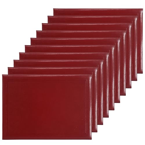 GraduationMall A4 Zertifikat Halter Diplom Dokument Cover Award Schutzhülle für Diplome Kastanienbraun 10 Bücher GraduationMall A4 Zertifikat Halter Diplom Dokument Cover Award Schutzhülle für Diplome Kastanienbraun 10 Bücher von GraduationMall