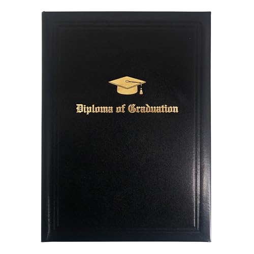 GraduationMall A4 Zertifikat Halter Bachelormappe Diplom Zeugnis mit Goldfolie Schutzhülle für Abschluss Schwarz GraduationMall A4 Zertifikat Halter Bachelormappe Diplom Zeugnis mit Goldfolie Schutzhülle für Abschluss Schwarz von GraduationMall