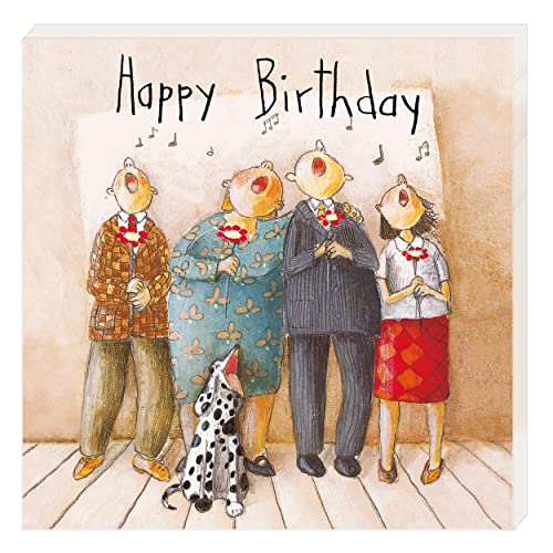 20 Stück Servietten - Geburtstag, Happy Birthday, Geburtstagschor, Musiker, Musikmotiv, Musiknoten, Retro, Vintage, 50. & 60. Geburtstag, 33x33cm, Für Musiker 20 Stück Servietten - Geburtstag, Happy Birthday, Geburtstagschor, Musiker, Musikmotiv, Musiknoten, Retro, Vintage, 50. & 60. Geburtstag, 33x33cm, Für Musiker von Grätz Verlag