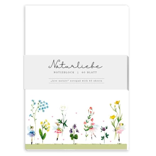 Grätz Verlag - Silke Leffler - A6 Notizblock - EB_04570 - Schön, dass es Dich gibt von Grätz Verlag