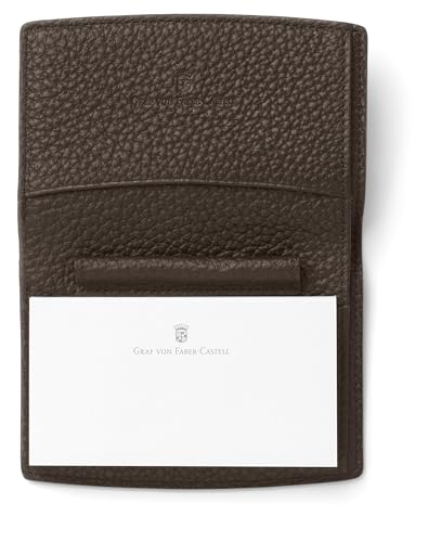 Graf von FABER-CASTELL 118760 - Notizblock Etui Cashmere, Dunkelbraun, mit Notizblock, Stiftschlaufe und Fächer Graf von FABER-CASTELL 118760 - Notizblock Etui Cashmere, Dunkelbraun, mit Notizblock, Stiftschlaufe und Fächer von Graf von Faber-Castell