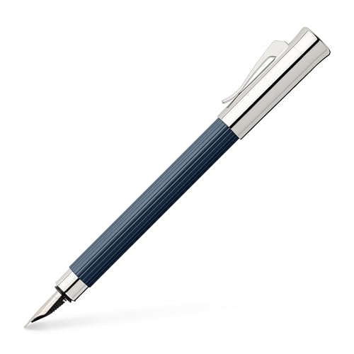 Graf von Faber-Castell 141710 - Füllfederhalter Tamitio Nachtblau, Federbreite M, 1 Stück von Graf von Faber-Castell