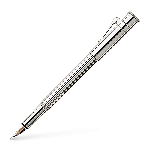 Graf von FABER-CASTELL 145560 - Füllfederhalter Classic, platiniert, Federbreite M Graf von FABER-CASTELL 145560 - Füllfederhalter Classic, platiniert, Federbreite M von Graf von Faber-Castell