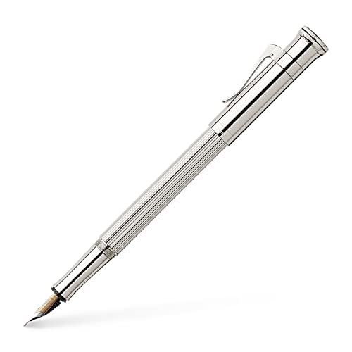 Graf von Faber-Castell Medium Classic Kugelschreiber Füllfederhalter, Sterling-Silber 1 Silberfarben von Faber-Castell
