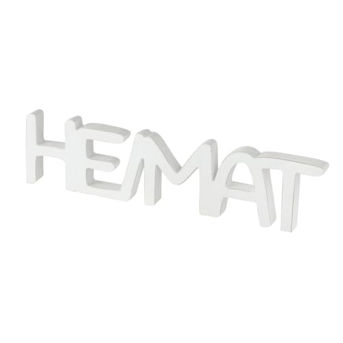 Grafelstein Schriftzug Heimat weiß aus Holz Holzbuchstaben Deko-Aufsteller Grafelstein Schriftzug Heimat weiß aus Holz Holzbuchstaben Deko-Aufsteller von Grafelstein