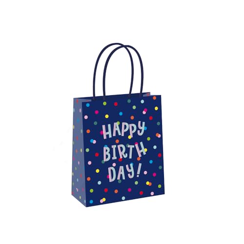Grafik Werkstatt Geschenktüte für Kinder | Happy Birthday | Blau von Grafik-Werkstatt