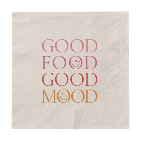 Grafik Werkstatt Servietten mit Spruch groß | 20 Stück | 16,5 x 16,5 cm | Good Food Grafik Werkstatt Servietten mit Spruch groß | 20 Stück | 16,5 x 16,5 cm | Good Food von Grafik-Werkstatt