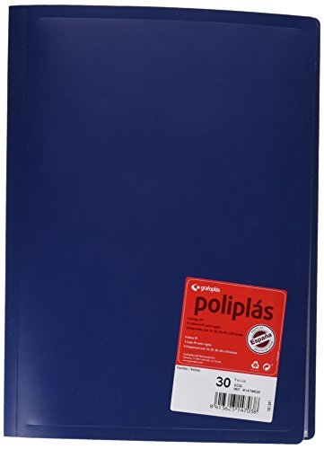 1155800 grafoplas – Mappe mit 30 pochettes-bleu von Grafoplás