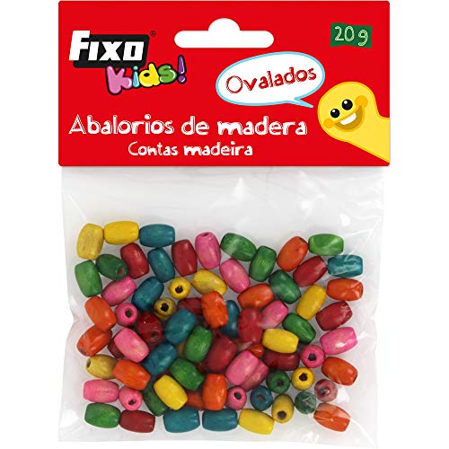 GRAFOPLAS 422315 Farbige Glasperle Sortiment von Fixo