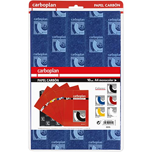 Grafoplás | 10er-Pack Kopierpapier | Blau | 21 x 33 cm | für handgeschriebene Kopien Grafoplás | 10er-Pack Kopierpapier | Blau | 21 x 33 cm | für handgeschriebene Kopien von Grafoplás