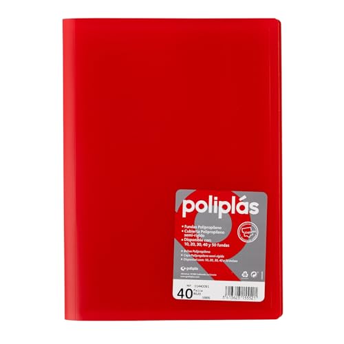 Grafoplas 1155706 – Mappe mit 40 Hüllen, rot Grafoplas 1155706 – Mappe mit 40 Hüllen, rot von Grafoplás