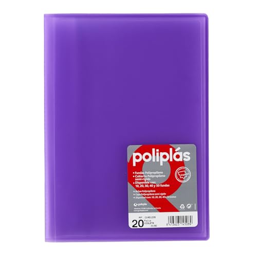 Grafoplas 1155720 – Mappe mit 20 Hüllen, violett Grafoplas 1155720 – Mappe mit 20 Hüllen, violett von Grafoplás