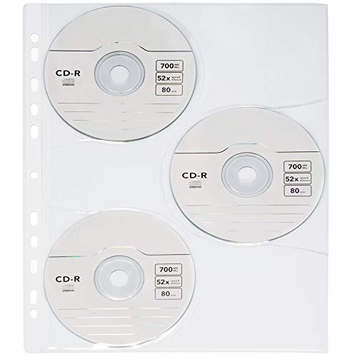 Grafoplas 13670000 – Hüllen CD PP, A4, transparent von Grafoplas