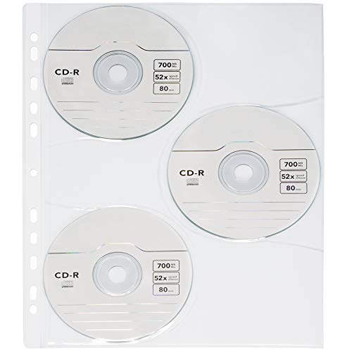 Grafoplas 13670000 – Hüllen CD PP, A4, transparent von Grafoplás