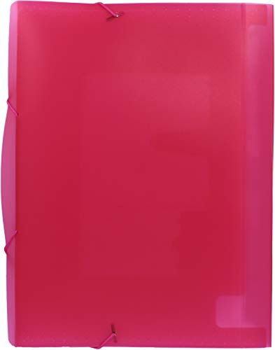 Grafoplás 2960854 Serie Xs Aktenordner mit Radiergummis, Fuchsia von Grafoplás