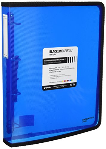 Grafoplas 30120530 – Ringbuch mit, Blau, A4 + Grafoplas 30120530 – Ringbuch mit, Blau, A4 + von Grafoplás
