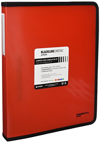 Grafoplas 30120551 – Ringbuch mit, Rot, A4 + Grafoplas 30120551 – Ringbuch mit, Rot, A4 + von Grafoplás