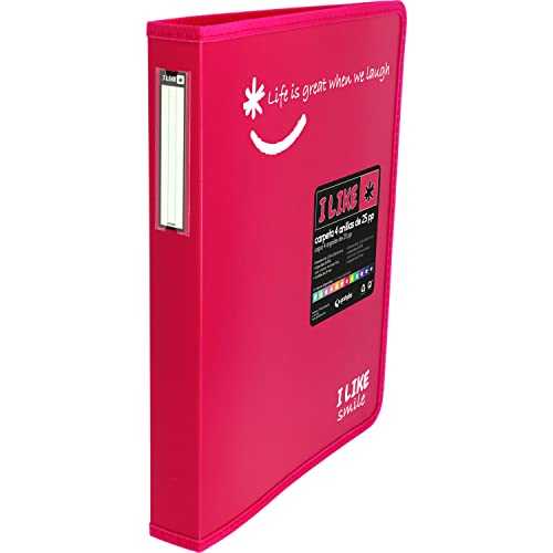 Grafoplás 30121654. Ringbuch A4+, Fuchsia, 4 Ringe 25 mm, Polypropylen, Like Smile Grafoplás 30121654. Ringbuch A4+, Fuchsia, 4 Ringe 25 mm, Polypropylen, Like Smile von Grafoplás