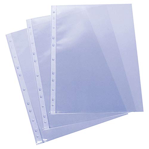 Grafoplás 5571900 – Beutel mit 10 perforierten Hüllen für Multi-Loch, A4, Polypropylen extra von Grafoplás