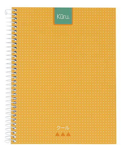 Grafoplas 88525460 Notizbuch A5, Hardcover, 90 Blatt, kariert, 5 mm, 90 g, Mikroperforiert mit 4 Löchern, Gelb Grafoplas 88525460 Notizbuch A5, Hardcover, 90 Blatt, kariert, 5 mm, 90 g, Mikroperforiert mit 4 Löchern, Gelb von Grafoplás