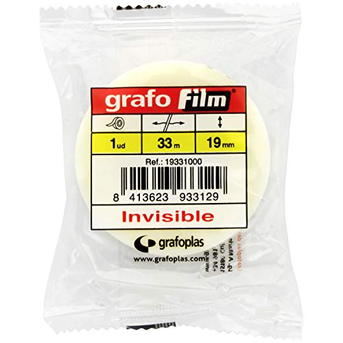 Grafoplás Klebeband, unsichtbar, 33 x 19 cm, 1 Stück Grafoplás Klebeband, unsichtbar, 33 x 19 cm, 1 Stück von Grafoplás