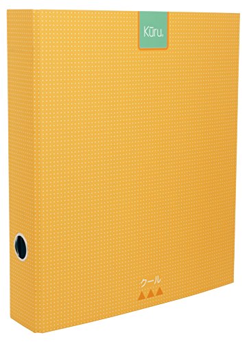 grafoplás 07325760-carpeta A4 Ringbuch Kuru, gelb, extra Soft Touch, 4 Ringe 40 mm von Grafoplás