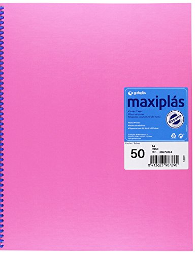 Grafoplas – Mappe mit 50 Hüllen, A4, Einband A4 fuchsia Grafoplas – Mappe mit 50 Hüllen, A4, Einband A4 fuchsia von Grafoplás