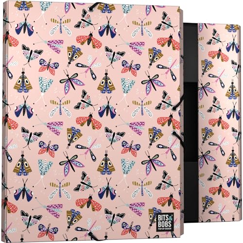 Grafoplás Ordner mit 3 Klappen | gefütterter Karton | Hardcover | Foliogröße | Bits&Bobs Pop Up Design, Butterfly | weiche Haptik | FSC-zertifiziert Grafoplás Ordner mit 3 Klappen | gefütterter Karton | Hardcover | Foliogröße | Bits&Bobs Pop Up Design, Butterfly | weiche Haptik | FSC-zertifiziert von Grafoplás