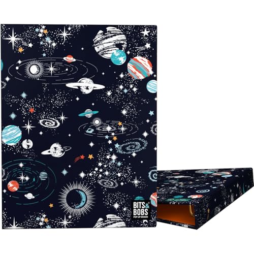 Grafoplas - Ringordner A5, Design Cosmos Bits&Bobs, 4 runde Ringe, 20 mm, glänzende Laminierung, perfekt für 4 und Dina5-Dokumente, FSC-zertifiziert Grafoplas - Ringordner A5, Design Cosmos Bits&Bobs, 4 runde Ringe, 20 mm, glänzende Laminierung, perfekt für 4 und Dina5-Dokumente, FSC-zertifiziert von Grafoplás