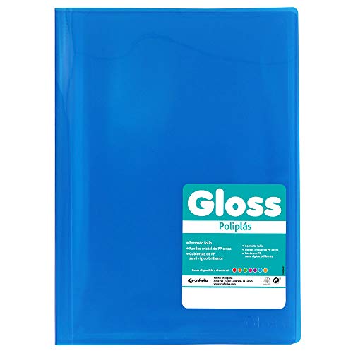 Graphoplas 40 Hüllen Folio blau Graphoplas 40 Hüllen Folio blau von Grafoplás